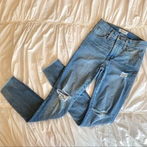 Madewell 9” High-Rise Skinny Jeans